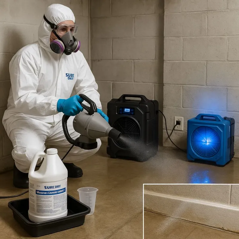Sanitization and Odor Removal process in Stanfield, NC