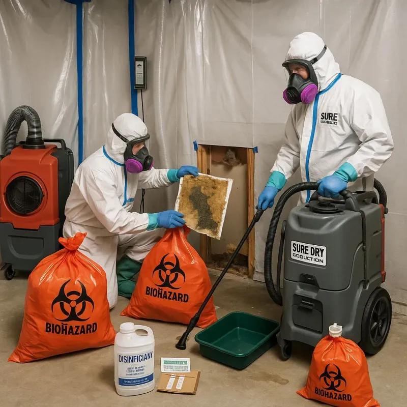 Contaminated Water Handling Protocols process in Stanfield, NC