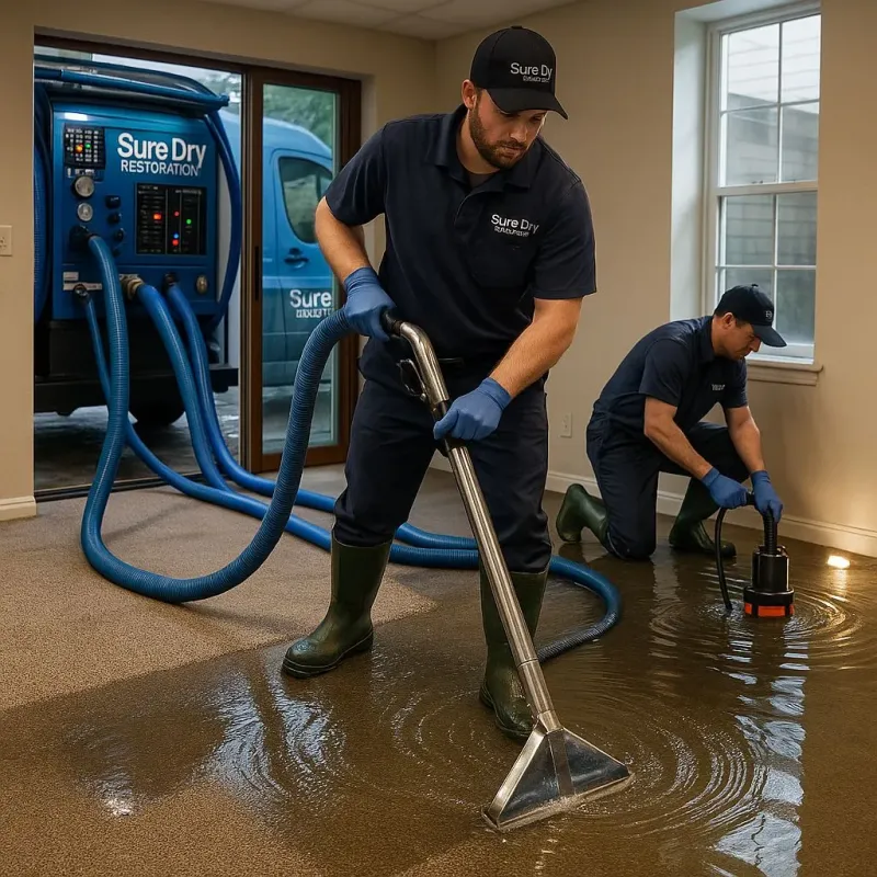Water Extraction and Removal process in Stanfield, NC